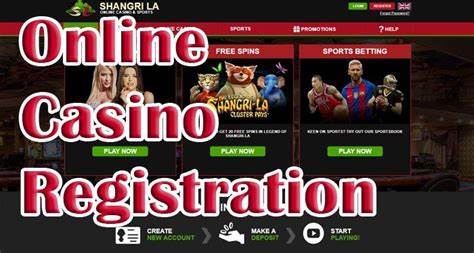 ONLINE CASINO REGISTRATION